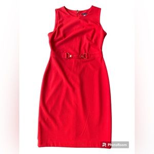 👗 NEW! Tommy Hilfiger Red Dress size 4